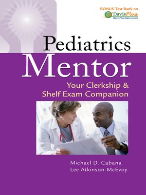 cover image of Pediatrics Mentor